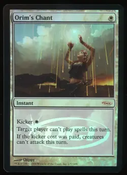 Orim's Chant - Foil - MTG Judge Promo - RareCo - Image 1