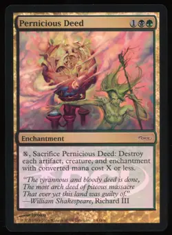 Pernicious Deed - Foil - MTG Judge Promo - RareCo - Image 1