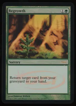 Regrowth - Foil - MTG Judge Promo - RareCo - Image 1