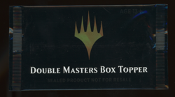 Sealed Double Masters Box Topper Pack - MTG Double Masters - RareCo - Image 1