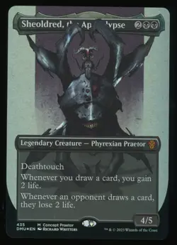 Sheoldred, the Apocalypse (Concept Praetor) - Foil -MTG Dominaria United -RareCo - Image 1