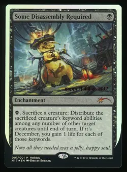 Some Disassembly Required - Foil - MTG Special Occasions: Happy Holidays -RareCo - Image 1