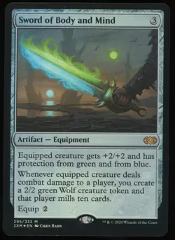 Sword of Body and Mind - Foil - MTG Double Masters - RareCo - Image 1