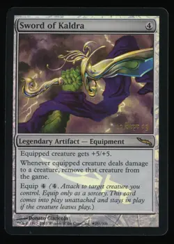 Sword of Kaldra - Foil - MTG Mirrodin Prerelease Promos - RareCo - Image 1