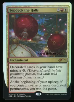 Topdeck the Halls - Foil - MTG Special Occasions: Happy Holidays - RareCo - Image 1