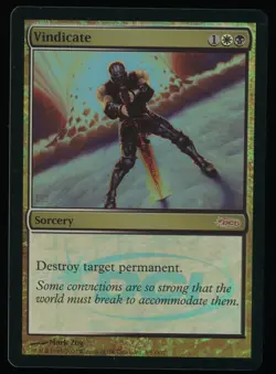 Vindicate - Foil - MTG Judge Promo - RareCo - Image 1