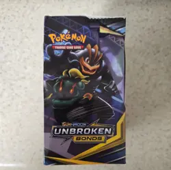 Pokemon Sun & Moon Unbroken Bonds opened Booster Box with SEALED booster packs - Image 4