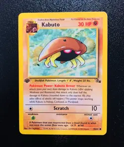 Kabuto 1st Edition Pokemon TCG Fossil Set 50/62 - NEAR MINT!🔥 - Image 2
