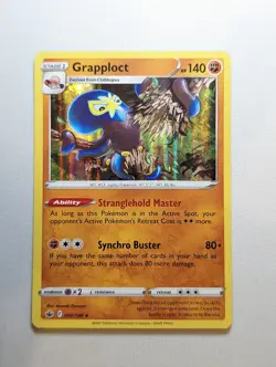 Pokemon TCG | GRAPPLOCT | Holo Rare | 092/198 | Chilling Reign | NM - Image 1
