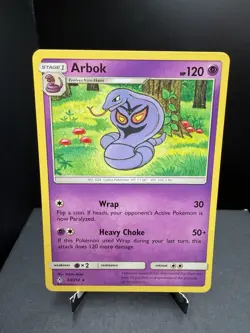 Pokemon TCG SM Unbroken Bonds Arbok 63/214 Regular Rare NM! - Image 3