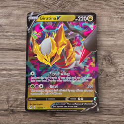 2022 Pokemon Sword & Shield Lost Origin Giratina V 130/196 Ultra Rare HOLO FOIL! - Image 1