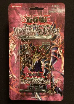 Yu-Gi-Oh! MAGICIAN’S FORCE English Edition RARE Rack Blister Pack Konami 1996 🔥 - Image 1