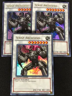 Yugioh Scrap Archfiend DREV-ENSP1 Ultra x3 (MP) - Image 1