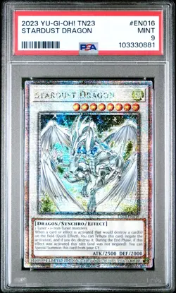 Stardust Dragon - PSA 9 - TN23-EN016 - Quarter Century Secret Rare - Yugioh - Image 1
