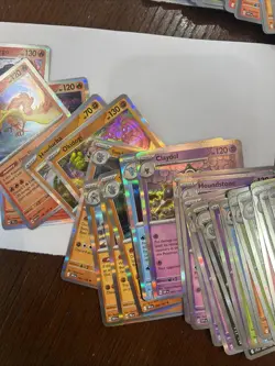 HUGE Holo Lot 100 Pokemon Cards Scarlet/Violet PRE DRI MEW SVP SSP All NM - Image 4