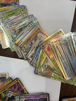 HUGE Holo Lot 100 Pokemon Cards Scarlet/Violet PRE DRI MEW SVP SSP All NM - Image 5