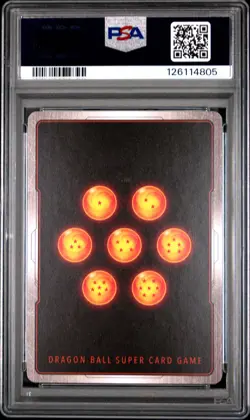 2025 DRAGON BALL SUPER CARD GAME FUSION WORLD MANGA BOOSTER 01 VEGETA PSA 10 - Image 2