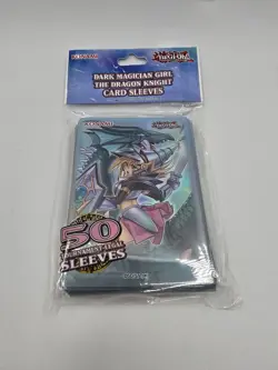 Yu-Gi-Oh DARK MAGICIAN GIRL THE DRAGON KNIGHT Card Sleeves 50PCS - Image 1