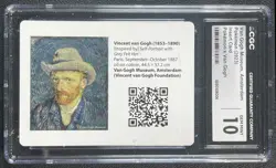 VAN GOGH MUSEUM, AMSTERDAM CGC 10 2023 POKEMON INSERT CARD 6006 - Image 1