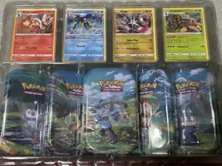 Pokemon TCG Sinnoh Stars 5-Pack Set 5 Mini Tins 4 Promo & 10 Booster Pack Cards 820650851582 - Image 4