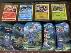 Pokemon TCG Sinnoh Stars 5-Pack Set 5 Mini Tins 4 Promo & 10 Booster Pack Cards 820650851582 - Image 5