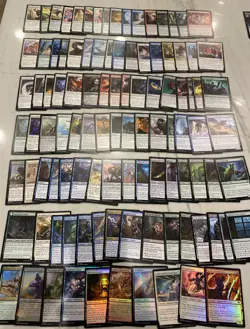 MTG Magic The Gathering Card Lot #220, 100+ Card Lot. Includes 10 FOILS - Image 1
