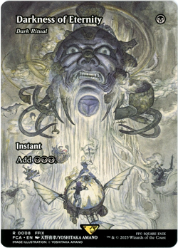 ERROR CARD Darkness of Eternity - Dark Ritual (Showcase) - 0008 - Final Fantasy - Image 1