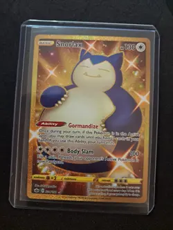 Pokemon Card Snorlax 224/198 Chilling Reign Gold Secret Rare - Image 1