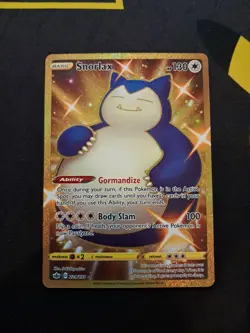 Pokemon Card Snorlax 224/198 Chilling Reign Gold Secret Rare - Image 5