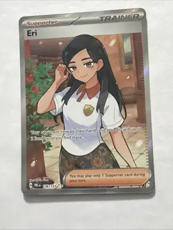 Eri 136/131 Sv: Prismatic Evolutions Holo Pokemon Card Trainer Supporter TCG - Image 1