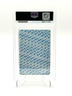 Pokemon Card 1995 Japanese Topsun Blue Back #138 Omanyte, PSA 9 Mint - Image 2