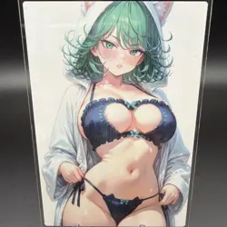 Tatsumaki Anime Waifu Card Doujin ACG Goddess Holo - Image 1