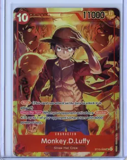 Monkey.D.Luffy (Treasure Booster Set) - One Piece Promotion Cards ST10-006 - Image 1
