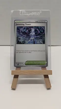 Pokemon TCG, Jamming Tower 153/167 - Twilight Masquerade - Trainer Card - Image 1