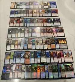 MTG Magic The Gathering Card Lot #217, 100+ Card Lot. Includes 10 FOILS - Image 1