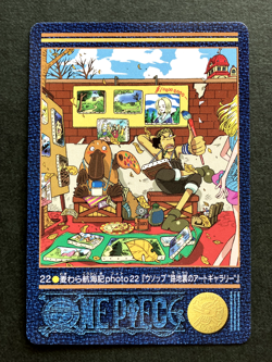 Usopp ONE PIECE Visual Adventure Cards TCG Japanese Anime 2000 #22 A - Image 1