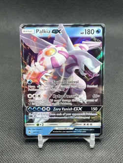 Palkia GX 20/131 Forbidden Light Ultra Rare Holo Pokemon Card LP - Image 1