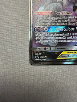 Mewtwo & Mew GX SM191 Tag Team Promo Pokemon Card TCG NM/LP - Image 4