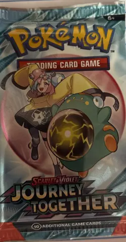 Pokemon SV Journey Together Booster Pack - 10 Cards / Pack - Random Art - SEALED - Image 1
