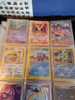 90 Pokemon Card Binder Collection | 30+ Vintage/WOTC/EX's+ Modern Holos + More - Image 2