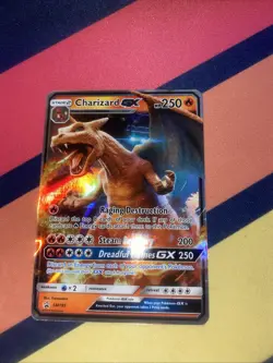 Pokemon TCG Charizard GX SM195 Detective Pikachu Promo Holo Card - Image 1