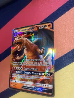 Pokemon TCG Charizard GX SM195 Detective Pikachu Promo Holo Card - Image 3