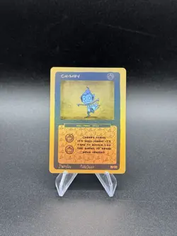 Pokederp Halloween Zombie Chimpy Holo Chimchar 10/36 Custom Derpy Card - Image 1