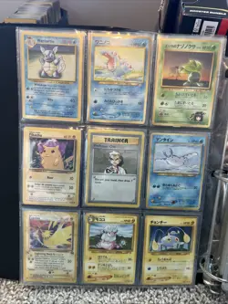 Vintage Pokemon Card Collection binder not included 100 Cards - Image 3