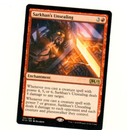 Sarkhan’s Unsealing Magic 2019 Magic The Gathering Card - Image 1