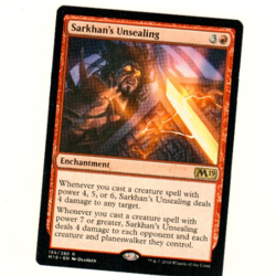 Sarkhan’s Unsealing Magic 2019 Magic The Gathering Card - Image 3