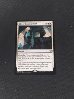 MTG Clever Concealment Phyrexia: All Will Be One Commander 043 Regular Rare - Image 1