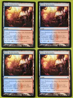 Izzet Boilerworks x4 Duel Decks: Izzet vs. Golgari 4x Magic the Gathering MTG - Image 1