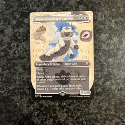 MTG Appa, Steadfast Guardian BORDERLESS - x1 - NM - Avatar The Last Airbender - Image 1