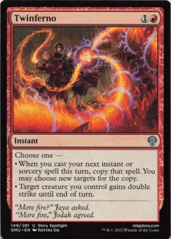 Twinferno U Dominaria United 149 LP-NM - Image 1
